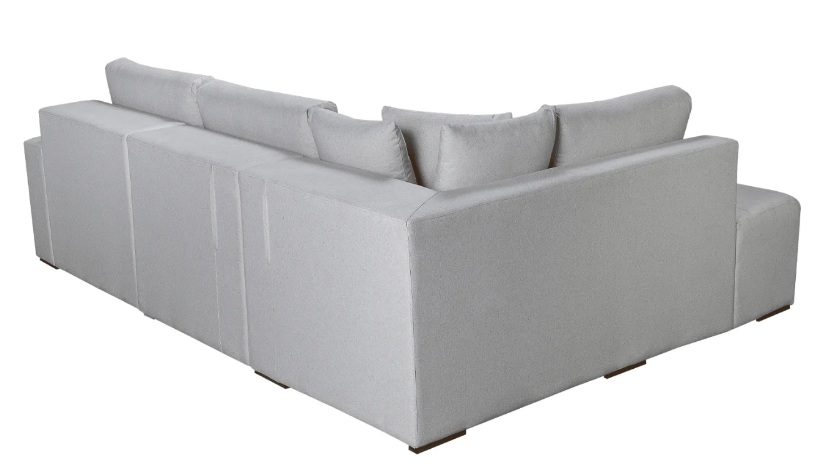 SOFÁ RETRÁTIL DE CANTO 210 NO VELUDO - Imagem 3