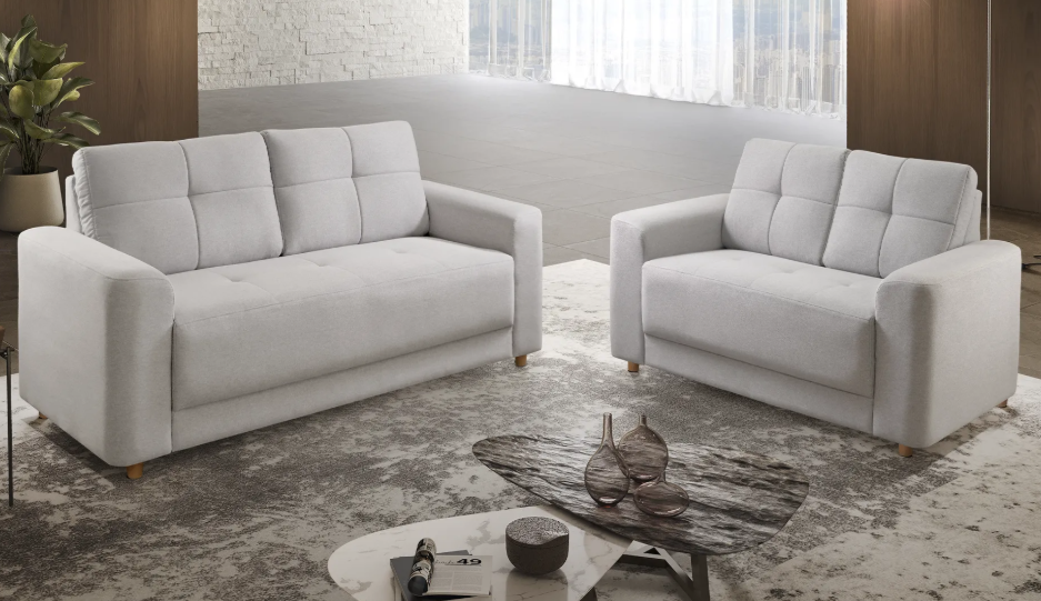 SOFÁ CONJUNTO 230 NO VELUDO