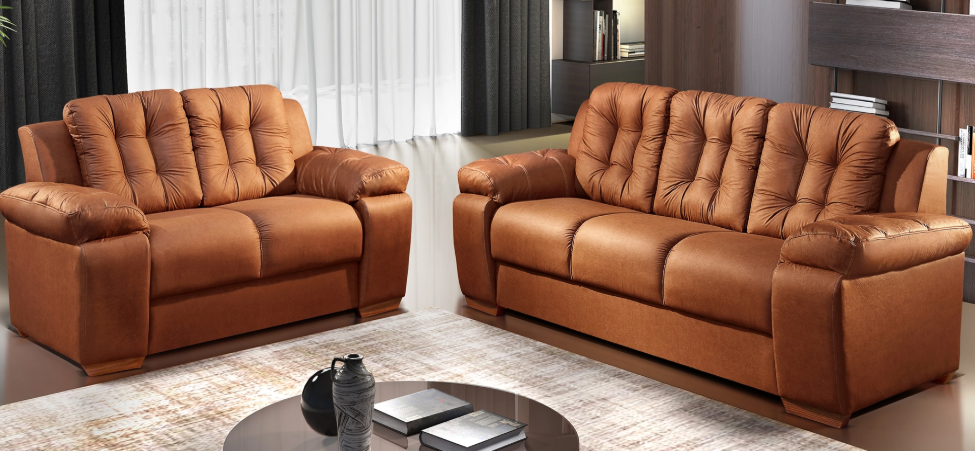 SOFÁ CONJUNTO 240 NO VELUDO