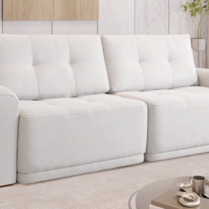 SOFÁ-CAMA RETRÁTIL 242 NO VELUDO