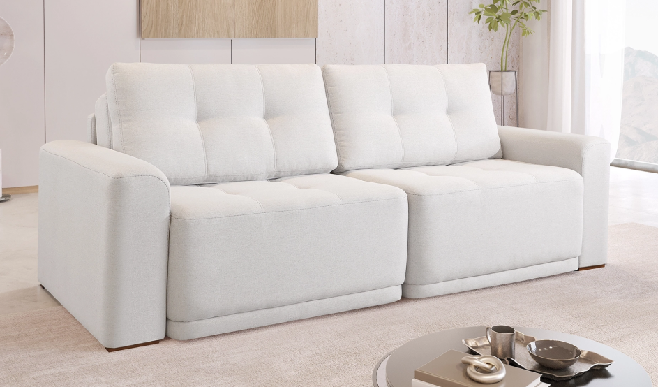 SOFÁ-CAMA RETRÁTIL 242 NO VELUDO