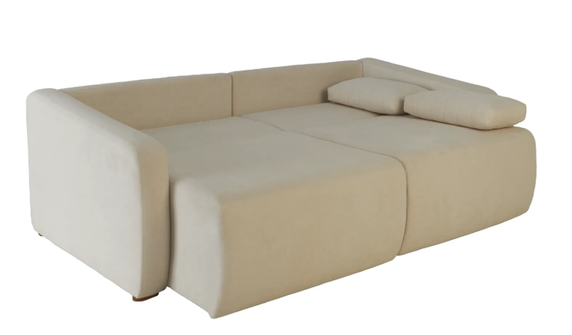 SOFÁ-CAMA RETRATIL 542 NO VELUDO - Imagem 3