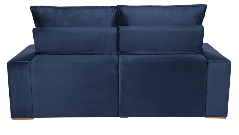 SOFÁ RETRÁTIL E RECLINÁVEL 749 NO VELUDO - Imagem 4