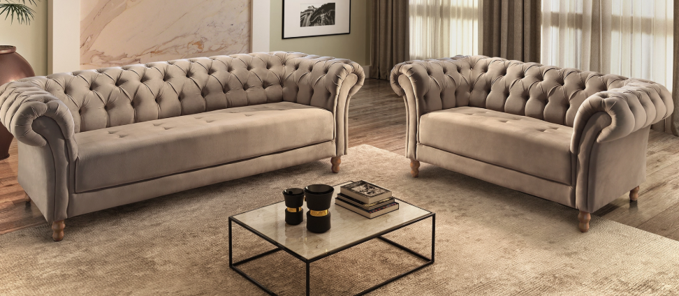 SOFÁ SLIN 760 NO VELUDO