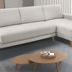 SOFÁ COM CHAISE 825 NO VELUDO