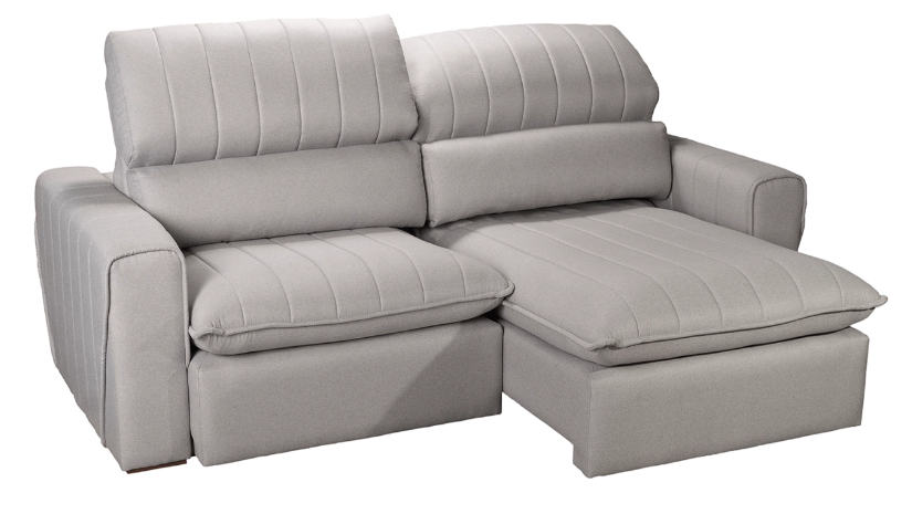 SOFÁ RETRÁTIL E RECLINÁVEL 922 NO VELUDO - Imagem 2