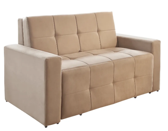 SOFÁ-CAMA 110 NO VELUDO - Imagem 3
