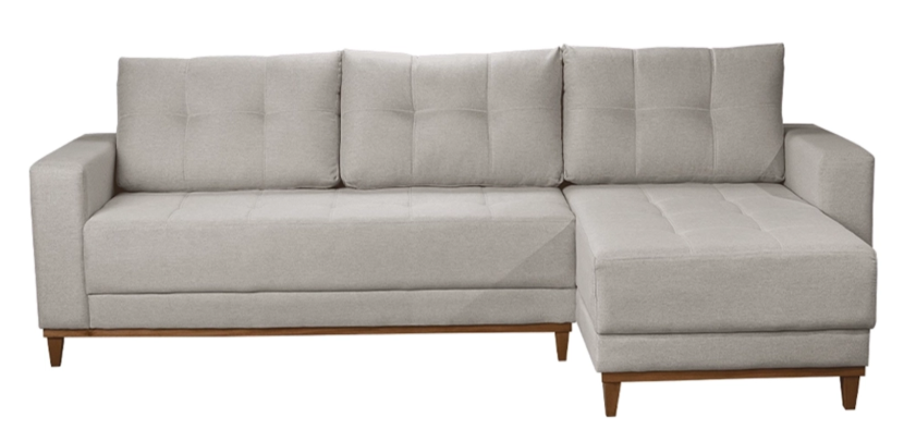 SOFÁ COM CHAISE 815 NO VELUDO - Imagem 2