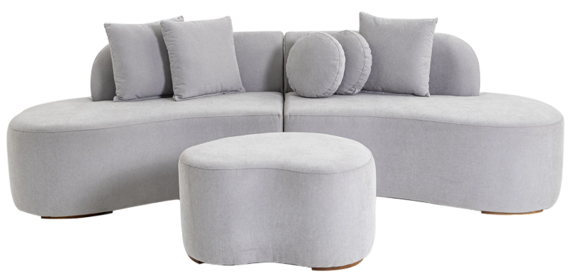 SOFÁ ORGÂNICO 940 NO VELUDO - Imagem 3