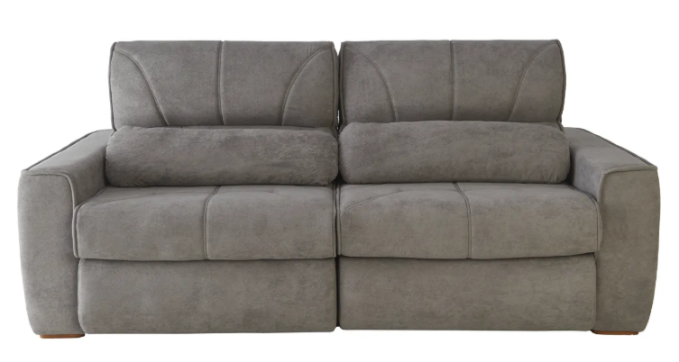 SOFÁ RETRÁTIL E RECLINÁVEL 982 NO VELUDO - Imagem 4